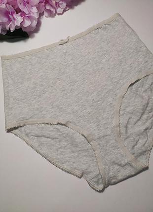 Новые высокие коттоновые трусики george, u9 8, eur 36, s
