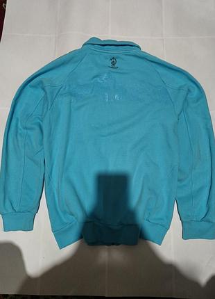 Кофта/олимпийка adidas голубая 4