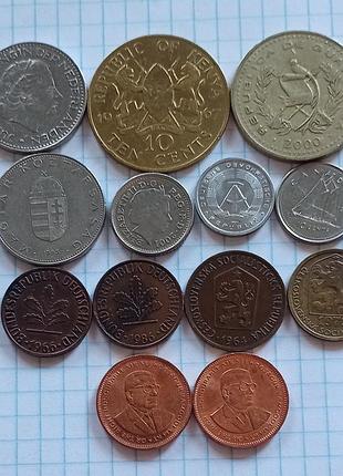 Коллекционный набор монет светящийся