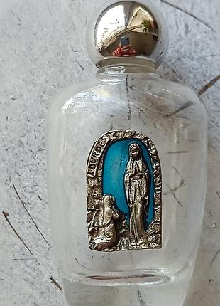 Сувенирная бутылка lourdes винтаж