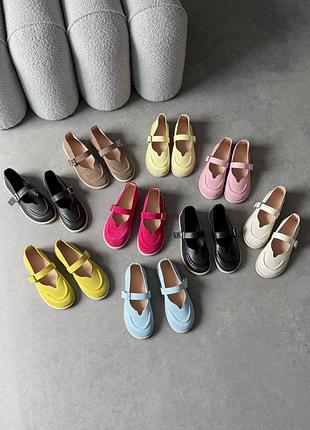 Анатомические балетки barefoot с ремешком 36-41