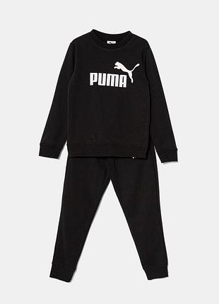 Дитячий костюм puma на зріст 128 з легким утепленням