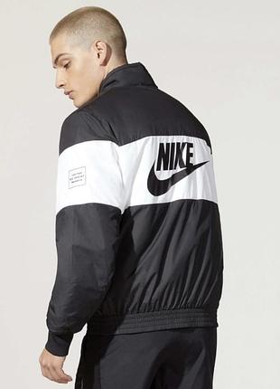 Nike stand collar stay warm спортивна куртка чорна розмір м