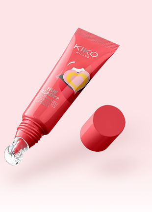 Бальзам-блиск із пептидами kiko milano colorglazed peptide — 02 melon pop (000222-02)