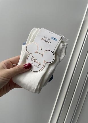Колготки primark 24-36 місяців 2-3 роки білі белые 98 см