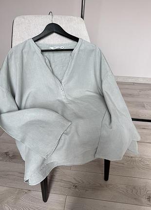 Широка оверсайз сорочка zara