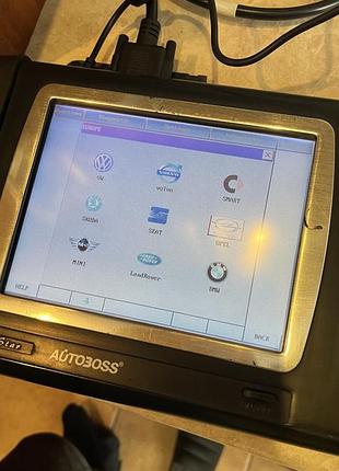 Професійний мультимарочний автосканер autoboss star (star auto scanner)