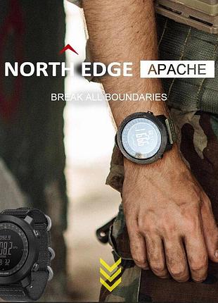 Часы north edge apache 3 black 4