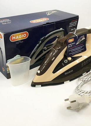 Утюг с паром для дома magio mg-134 2400 вт, паровой утюг для ухода за одеждой, паровой утюг vp-656 для одежды