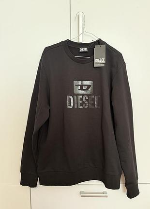 Чорний чоловічий світшот diesel. l. новий з  бірками