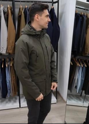 Демисезонная мужская куртка only&amp;sons удлиненная р. 48