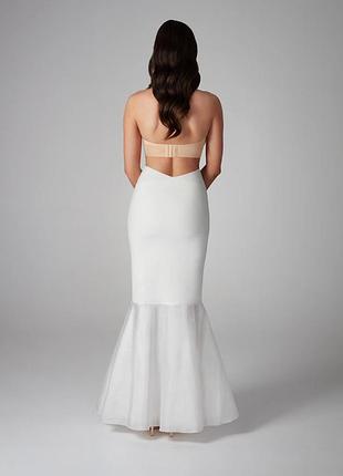 Спідниця wunderskirt low back розроблена спеціально для весільних суконь з низьким вирізом на спині