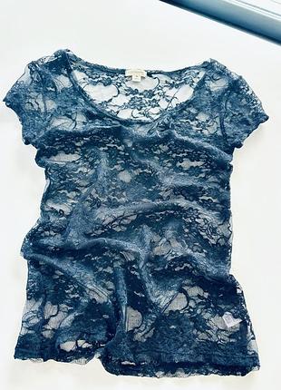Футболка zenana outfitters мереживо жіночий одяг майки і футболки