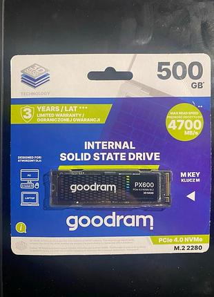 Накопичувач ssd goodram 500 гб