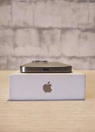 Iphone 15 pro, 256 gb natural titanium 6