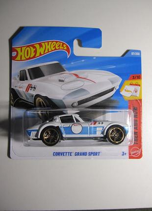 Машинка хот вилс hot wheels '62 corvette gasser