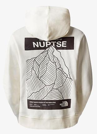 Толстовка the north face nuptse gardenia white.