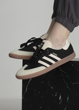 Adidas samba og black wonder white