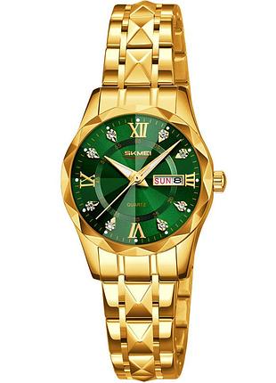 Skmei 9370tgdgn gold-green