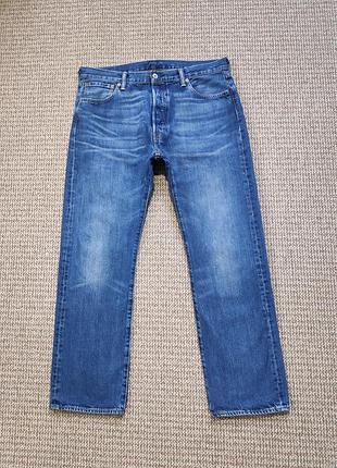 Levi's 501 джинсы straight оригинал (w36 l30)