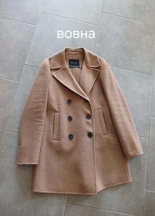Шерстяное пальто без подкладки
