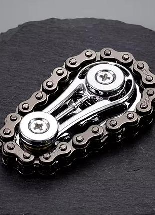 Edc фіджет іграшка спінер велосипедний ланцюг fidget toy антістрес цепь 2