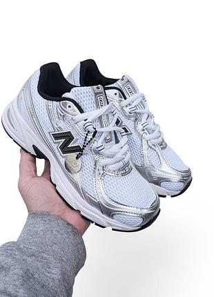 Кросівки new balance 740 білі з чорним чоловічі демісезонні