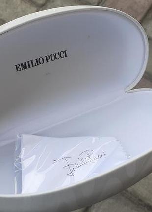 Новый футляр для очков с брендовый салфеткой премиального бренда emilio pucci(италия).