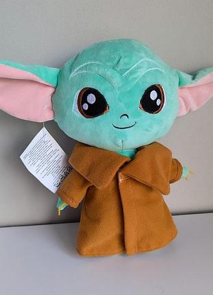 М'яка іграшка бебі йода грогу star wars мандалорець 27 см малюк йода