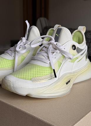Puma жіночі кросівки pwr xx nitro squared white speed ​​green