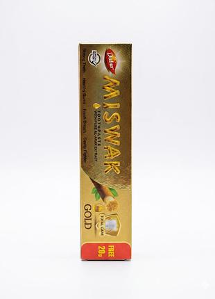 Зубная паста мысвак miswak голд gold 120 грамм + 20 грамм = 140 грамм египет новинка 2026!