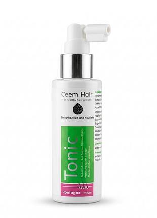 Зміцнюючий тонік-лосьйон ceem hair «tonic» проти випадіння та для гладкості волосся (120 мл) pantogar, єгипет