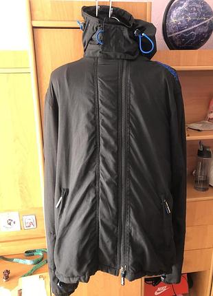 Куртка, деми. внутрі фліс, р. l, superdry.