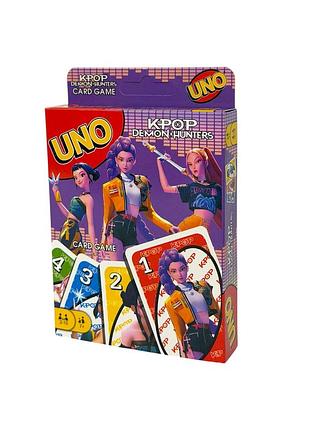 Карточки игральные uno "k-pop"