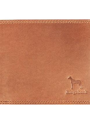 Гаманець шкіряний чоловічий ridgeback jbnc39mn tan (рудий)