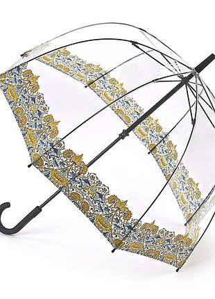 Зонт-трость женский fulton l782 morris & co. birdcage-2 lodden