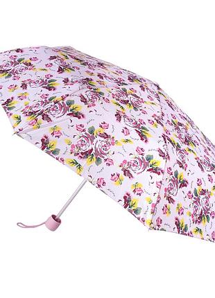Парасолька жіноча fulton l354-041161 minilite-2 pink floral (рожеві квіти)