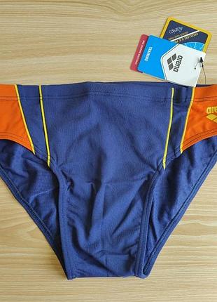 Чоловічі плавки бріфи arena m criss-cross brief navy,mango
