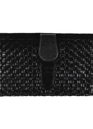Вінтажний гаманець жіночий ashwood d84 black