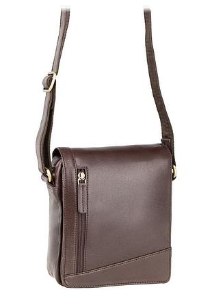 Сумка чоловіча visconti s7 messenger bag a5 (brown)