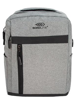 Рюкзак текстильний bordlite jbbp 278 (grey)