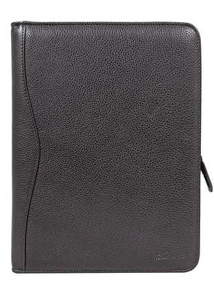 Папка ashwood a4 zip brown