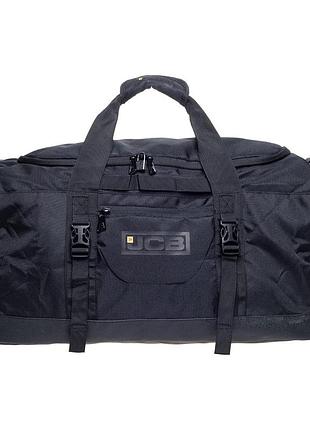 Сумка текстильна дорожня jcb 004l black (чорний)
