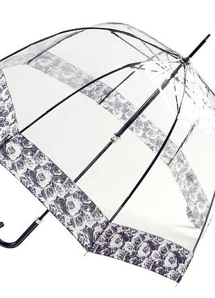Парасолька-тростина жіноча fulton birdcage-2 luxe l866 photo rose (розы)
