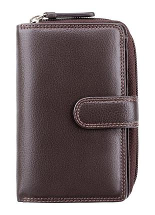 Гаманець жіночий visconti ht33 madame c rfid (chocolate)