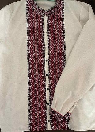 Мужская вышитая рубашка р l/xl.