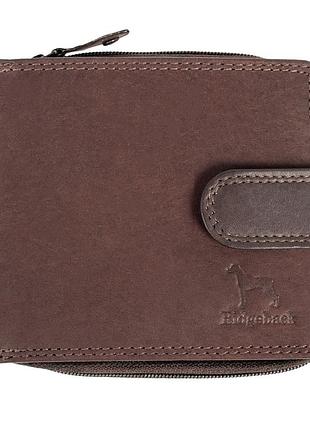 Гаманець шкіряний чоловічий ridgeback jbnc43mn brown (коричневий)