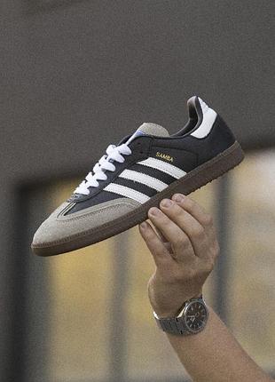 adidas gazelle silver green womens Adidas Samba ADV White Core Black Gum Shoes  Long Beach Skate Co