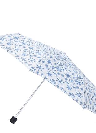 Жіноча парасолька fulton l907-041826 morris & co minilite-2 uv daisy blue ivory