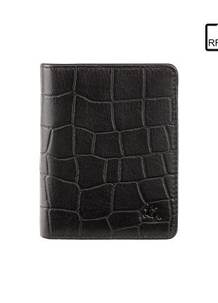 Гаманець чоловічий visconti cr91 caiman c rfid (black)